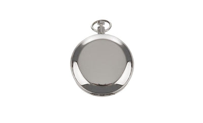 Personalized High Polish Silver Keepsake Compass with Wooden Box