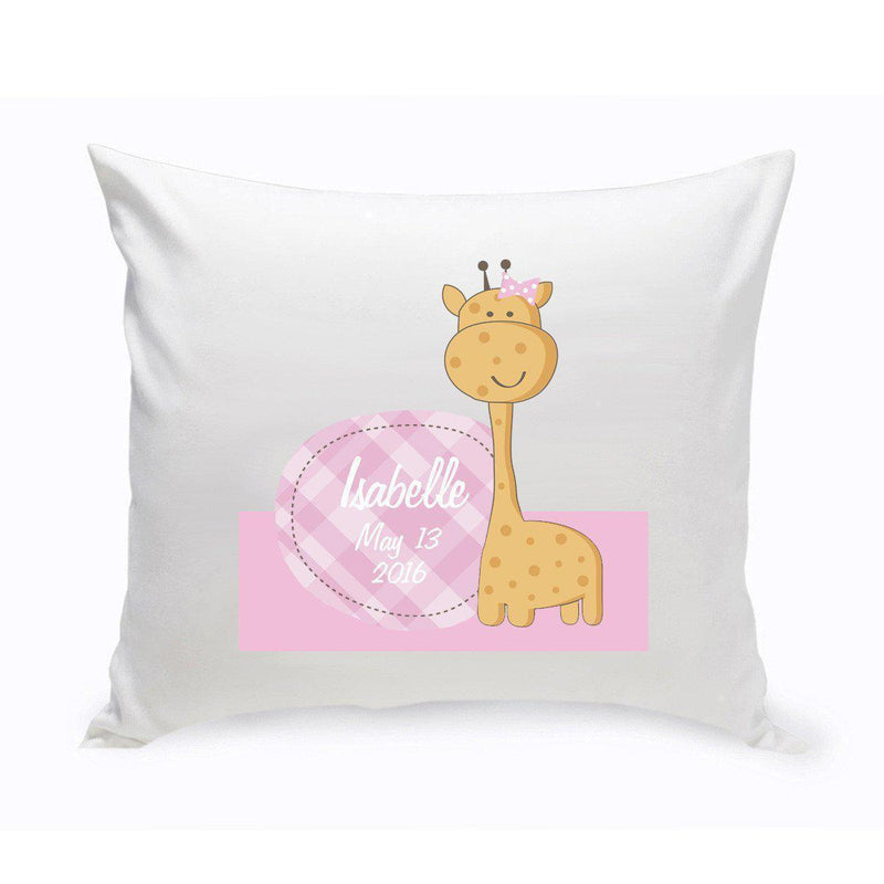 Personalized Baby Nursery Throw Pillow
