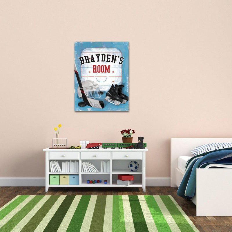 Personalized Sports Canvas Sign – 18x24