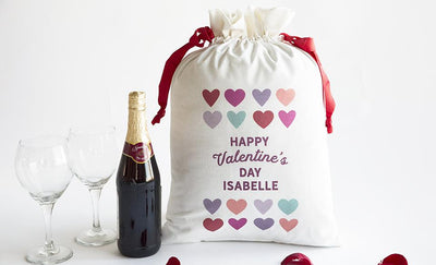 Personalized Love Themed Large Gift Bags