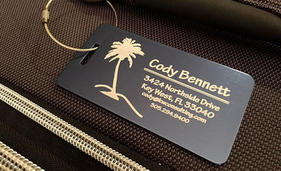 Personalized Aluminum Luggage Tags