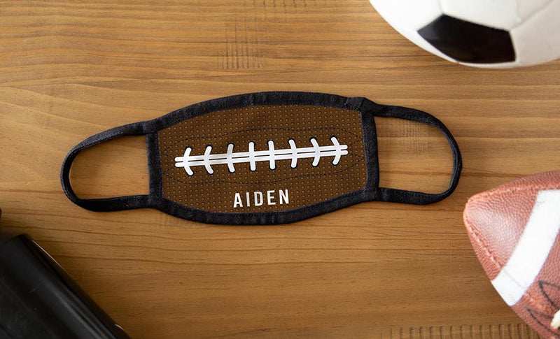 Personalized Sports Face Coverings for Children and Adults