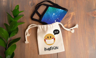 Corporate | Personalized Face Mask Bags