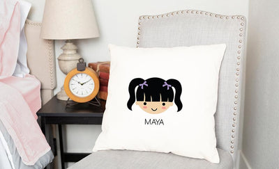 Personalized Children’s Character Throw Pillow Covers