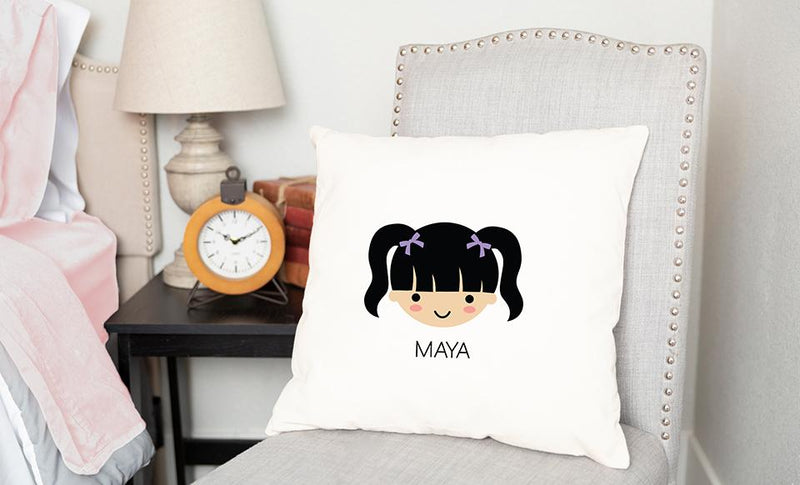 Personalized Children’s Character Throw Pillow Covers