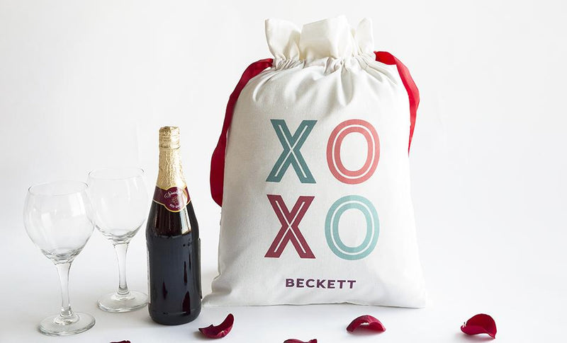 Personalized Love Themed Large Gift Bags