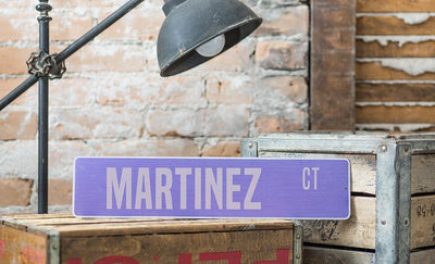 Personalized Aluminum Street Signs