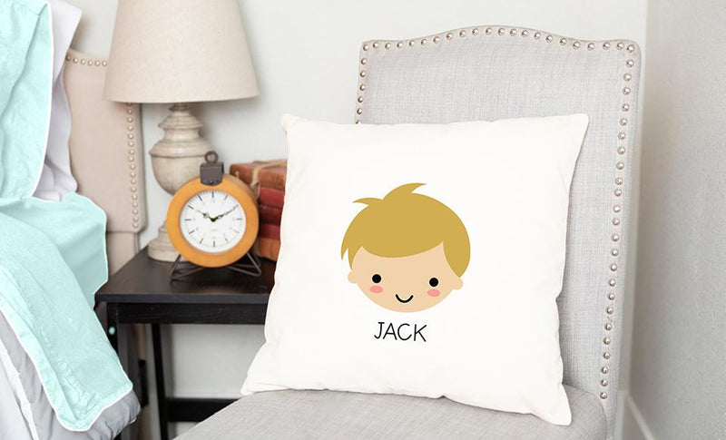 Personalized Children’s Character Throw Pillow Covers