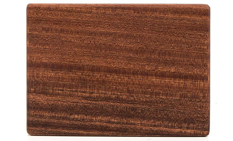 Corporate Gift Item - Beautiful 6 x 8 Mahogany Cutting Board - Modern Collection
