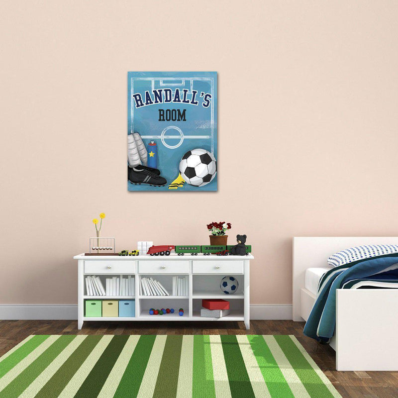 Personalized Sports Canvas Sign – 18x24
