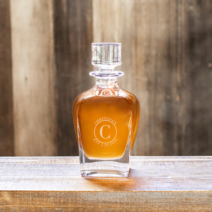 Personalized Antique 24 oz. Whiskey Decanter