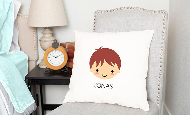 Personalized Children’s Character Throw Pillow Covers