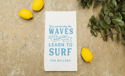 Personalized Summertime Tea Towels