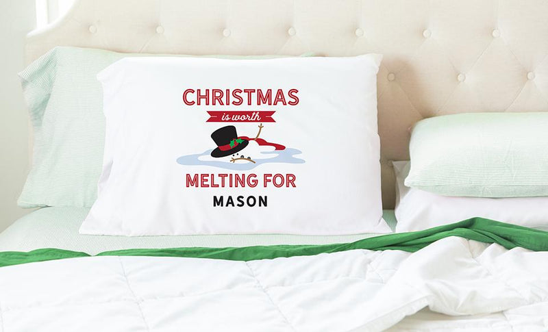 Personalized christmas store pillow cases