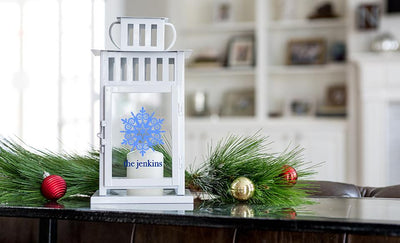 Personalized Christmas Lanterns
