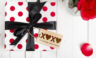 Personalized Wooden Valentine’s Day Gift Tags