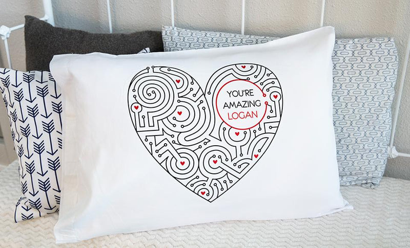 Personalized Love-themed Pillowcases for Kids