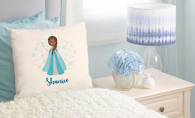 Personalized Princess Throw Pillow Covers