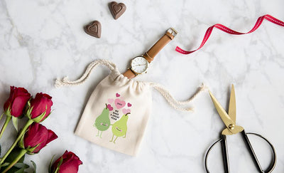 Personalized Love Themed Small Gift Bags