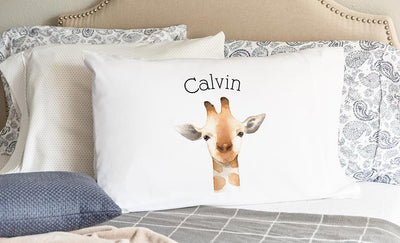 Personalized Woodland Animal Pillowcases