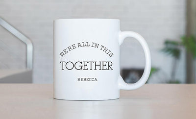 Personalized Social Distancing Mugs