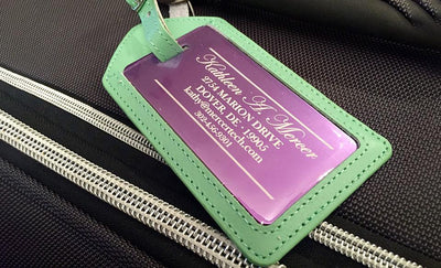 Personalized Aluminum Luggage Tags