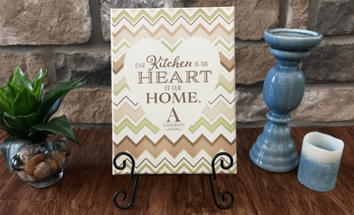 Personalized Kitchen Signs - Qualtry