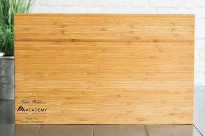 Academy Mortgage Personalized Cutting Board 11x17 Bamboo-FREE SHIP