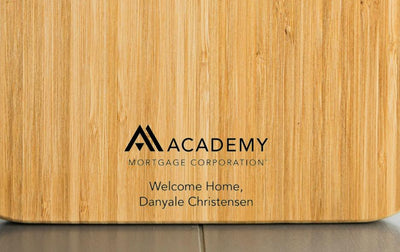 Academy Mortgage Personalized Extra-Large Serving Boards ---FREE SHIP