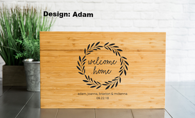 First Colony Mortgage Personalized Beautiful 11x17 Bamboo Boards