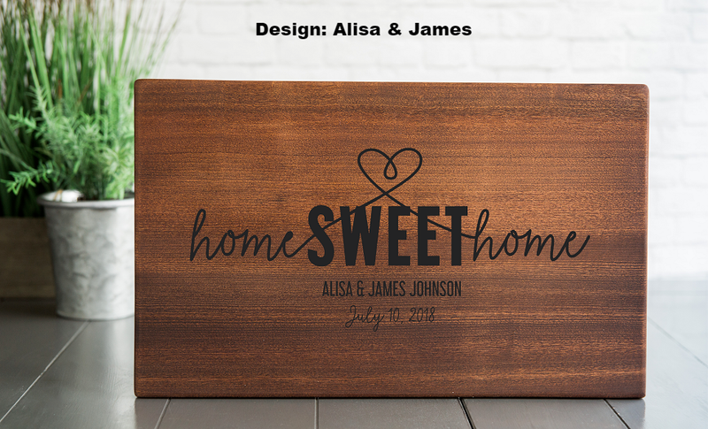 First Colony Mortgage Personalized Beautiful 11x17 Mahogany Boards