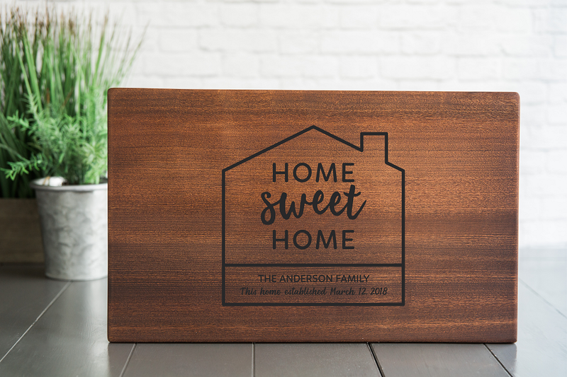 CrossCountry Mortgage - Personalized Beautiful Large 11x17 Mahogany Boards