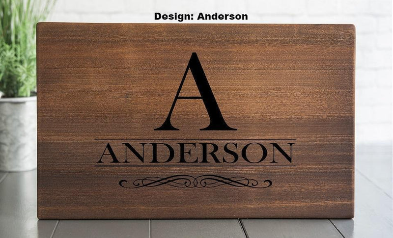 South Pacific - Personalized Beautiful 11x17 Mahogany Boards