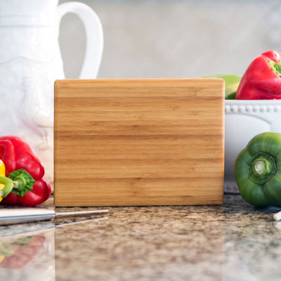 Personalized Bamboo Cutting Board 6x8 (Single Tone) - Modern Collection