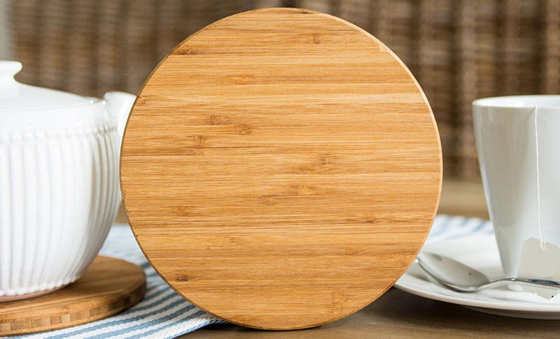 Personalized Solid Bamboo Trivets - 1 Trivet