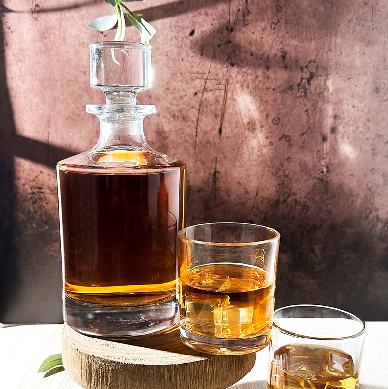 Personalized 30 oz. Glass Decanter - Modern Designs
