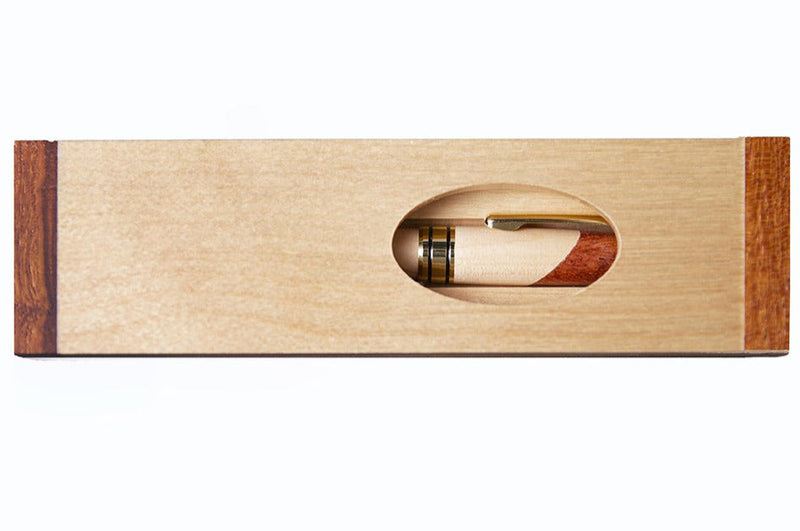 Personalized Wooden Pen Set – Cut-out Top