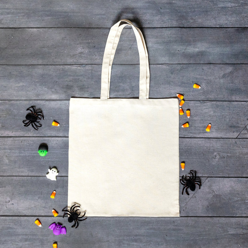 Personalized Too Cute to Spook Halloween Tote Bag