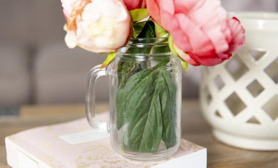 Personalized Mason Jar Vases for Mom
