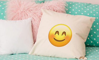 Personalized Emoji Throw Pillow Covers