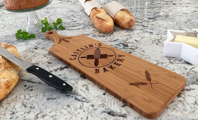 Corporate Gift Item - Stunning Large Bamboo Bread Boards