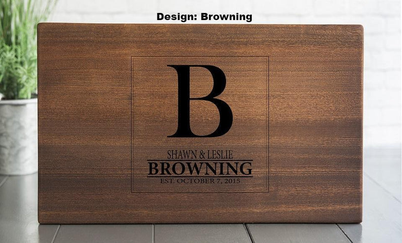 South Pacific - Personalized Beautiful 11x17 Mahogany Boards
