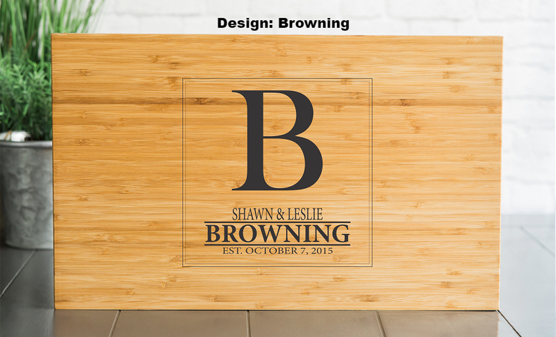 South Pacific - Personalized Beautiful 11x17 Bamboo Boards