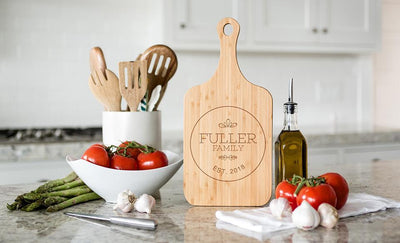 Bay Equity - Medium Handled Serving Board - Modern Collection