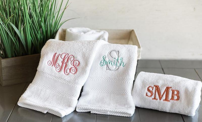Corporate Home Accessory - Personalized Luxury Hand Towels
