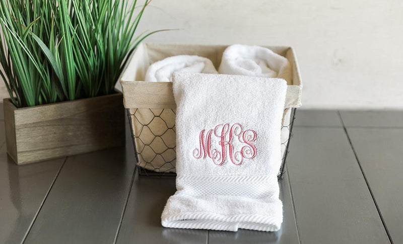 Corporate Home Accessory - Personalized Luxury Hand Towels