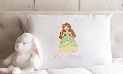 Personalized Princess Pillowcases