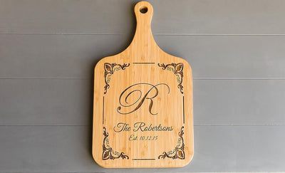 Business -  Personalized Extra-Large Bamboo Serving Boards