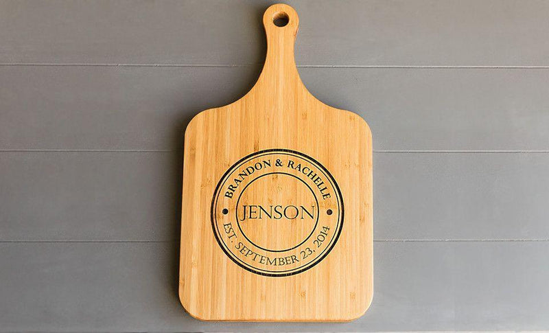First Colony Mortgage Personalized Large Handled Serving Boards