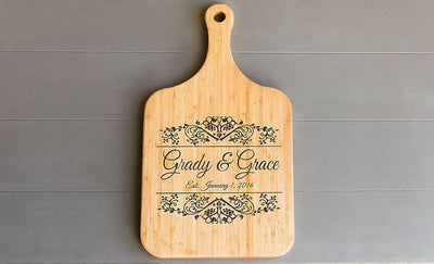 First Colony Mortgage Personalized Large Handled Serving Boards